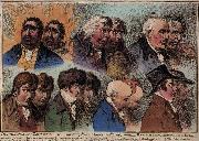 James Gillray Dublures of Characters Sweden oil painting artist
